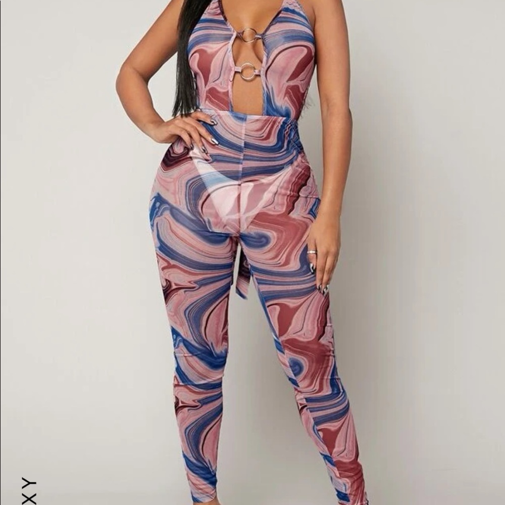 Marble bodysuit